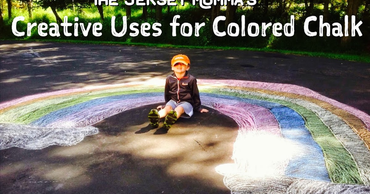 The Jersey Momma Creative Uses for Colored Chalk