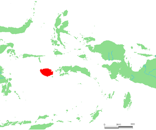 Location of Buru Island