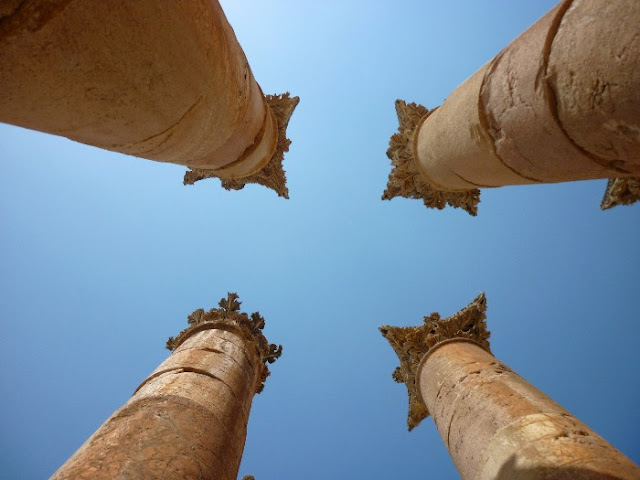 jerash, giordania, rovine romane