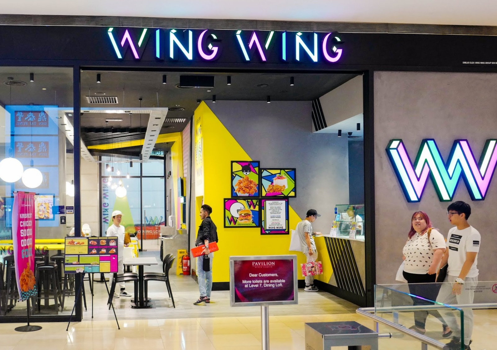 wing wing, pavilion kuala lumpur