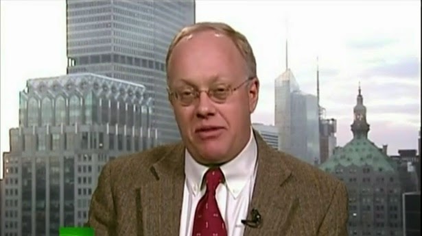 The handsome Chris Hedges and his writings