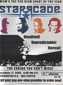 WCW Starrcade 2000 - Event poster