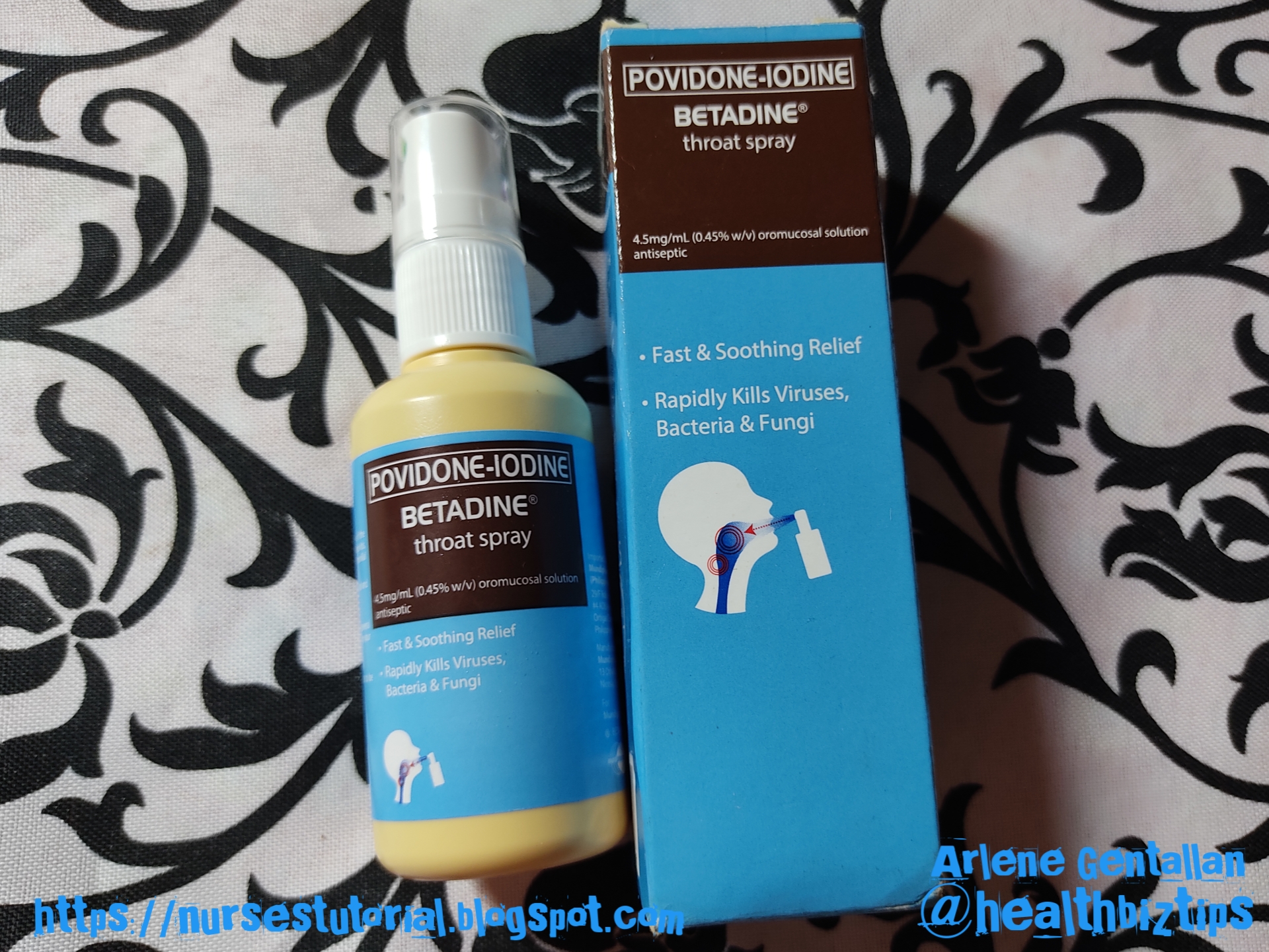 PovidoneIodine (BETADINE) Throat Spray Review