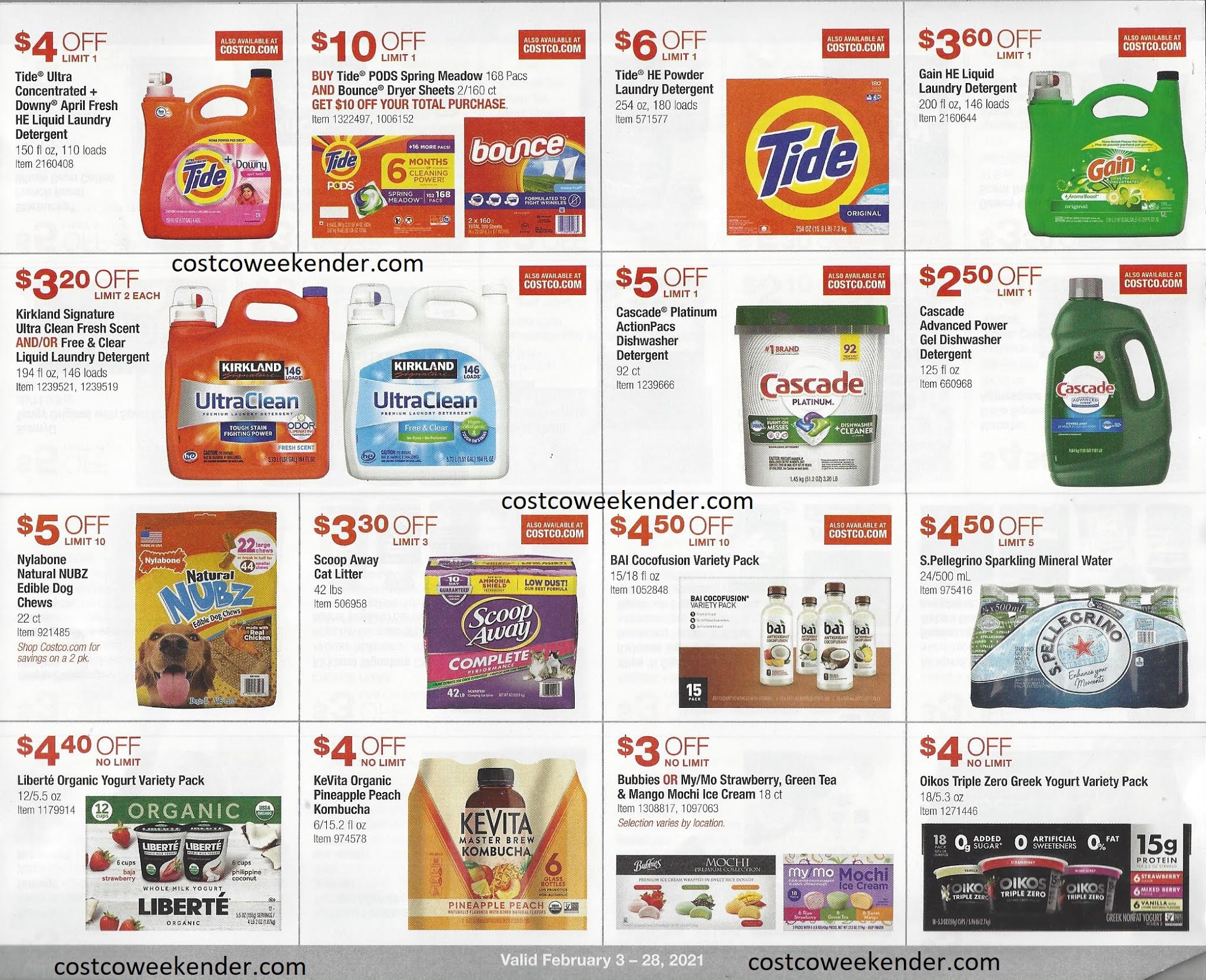 February 2021 Costco Coupon Book Costco Weekender