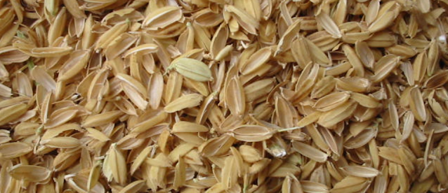 rice hulls add to the mash