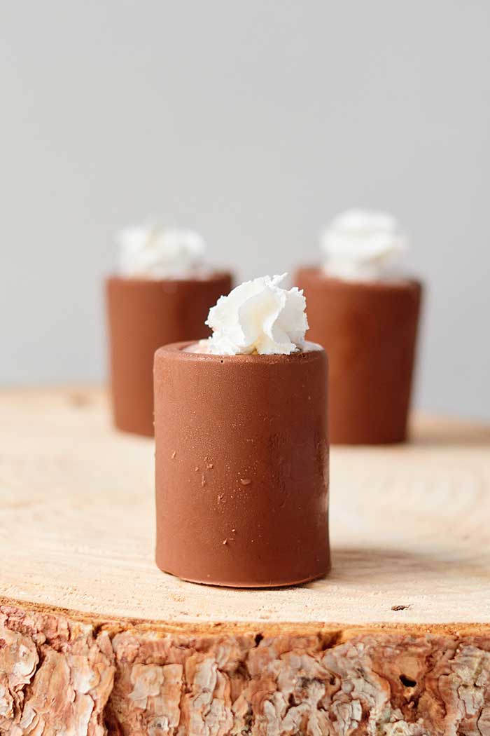 How to Make Chocolate Shot Glasses Koti Beth