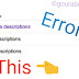How To Fix Duplicate Meta Description Errors In Blogger For Seo