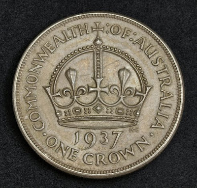 Australia Silver Crown Coin