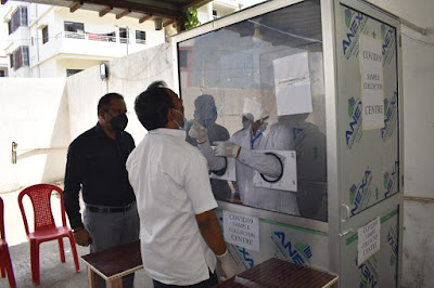 गया में कोविद -19 नमूना संग्रह केंद्र खोला गया, AnjNewsMedia