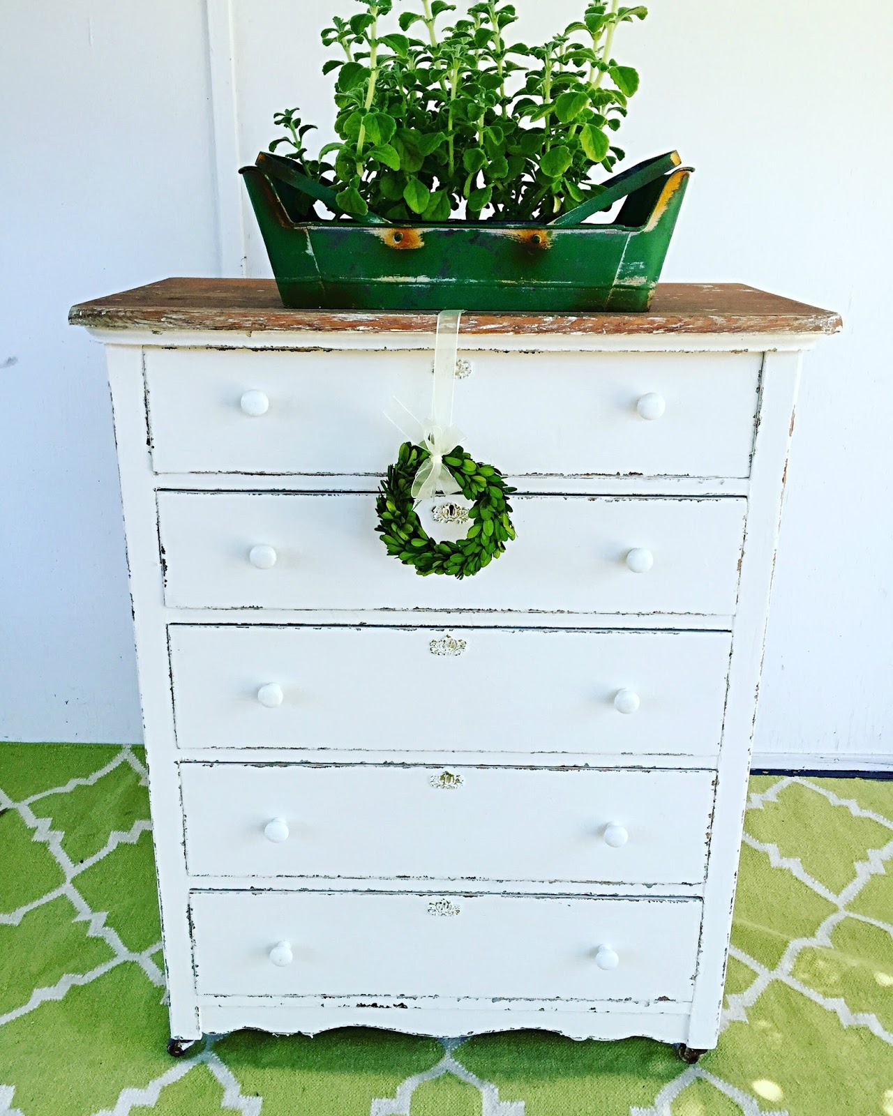 D.D.'s Cottage and Design White Farm Dresser