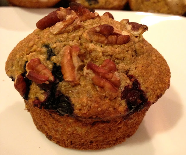 The Baked Alaska Project Cranberry & Blueberry Bran Muffins