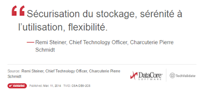 Une étude indépendante menée auprès des clients de DataCore sur sa technologie de stockage