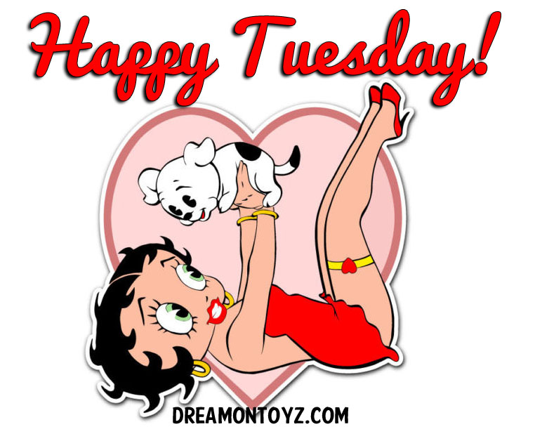 Betty Boop Happy Tuesday images.