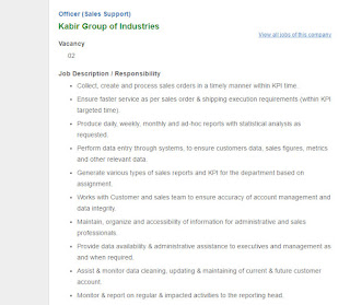 sales industries