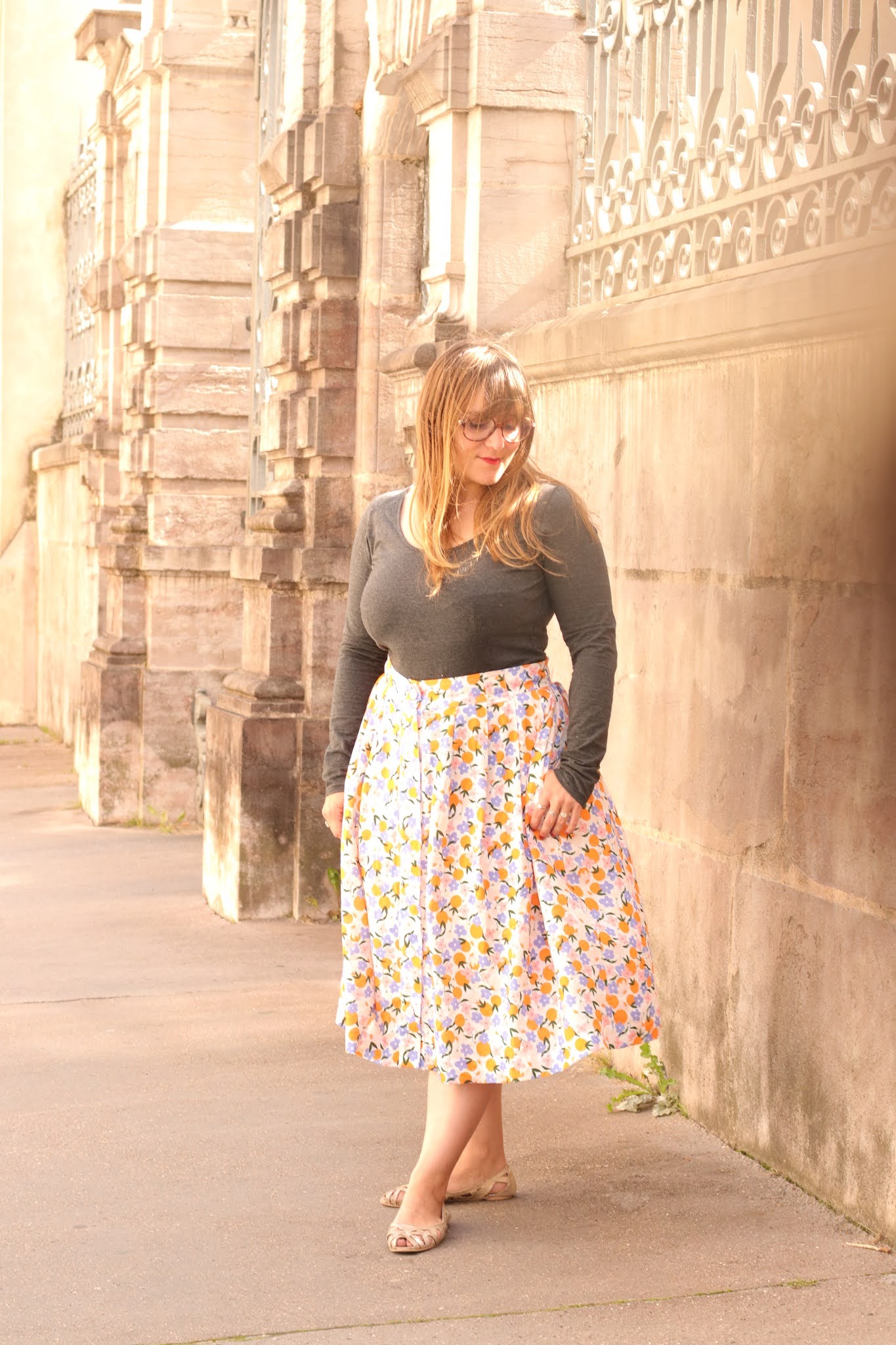 Couture �?� La Jupe Alix de Fibre Mood en tissu La Petite Epicerie �?? My Name Is Georges