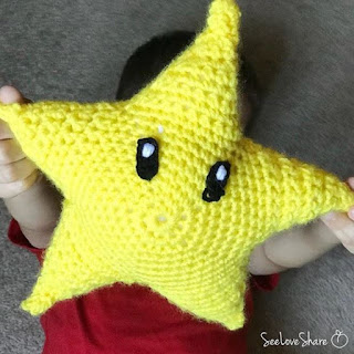 PATRON GRATIS ESTRELLA | SUPER MARIO BROS AMIGURUMI 33474