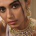 Elegant designer gold necklace