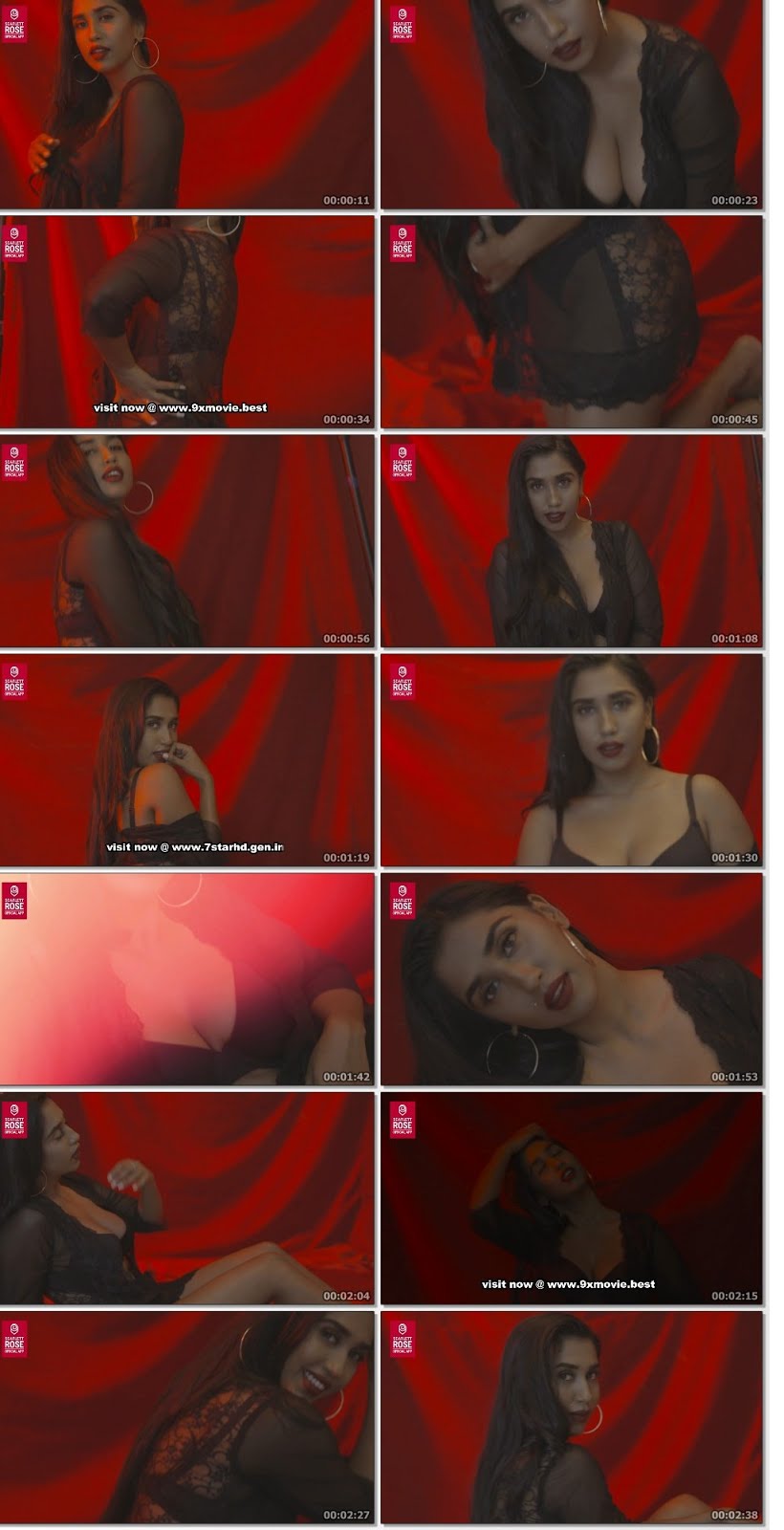 18+ Black Is Sexy by Scarlett Rose (2019) 720p HDRip Hindi Hot Video