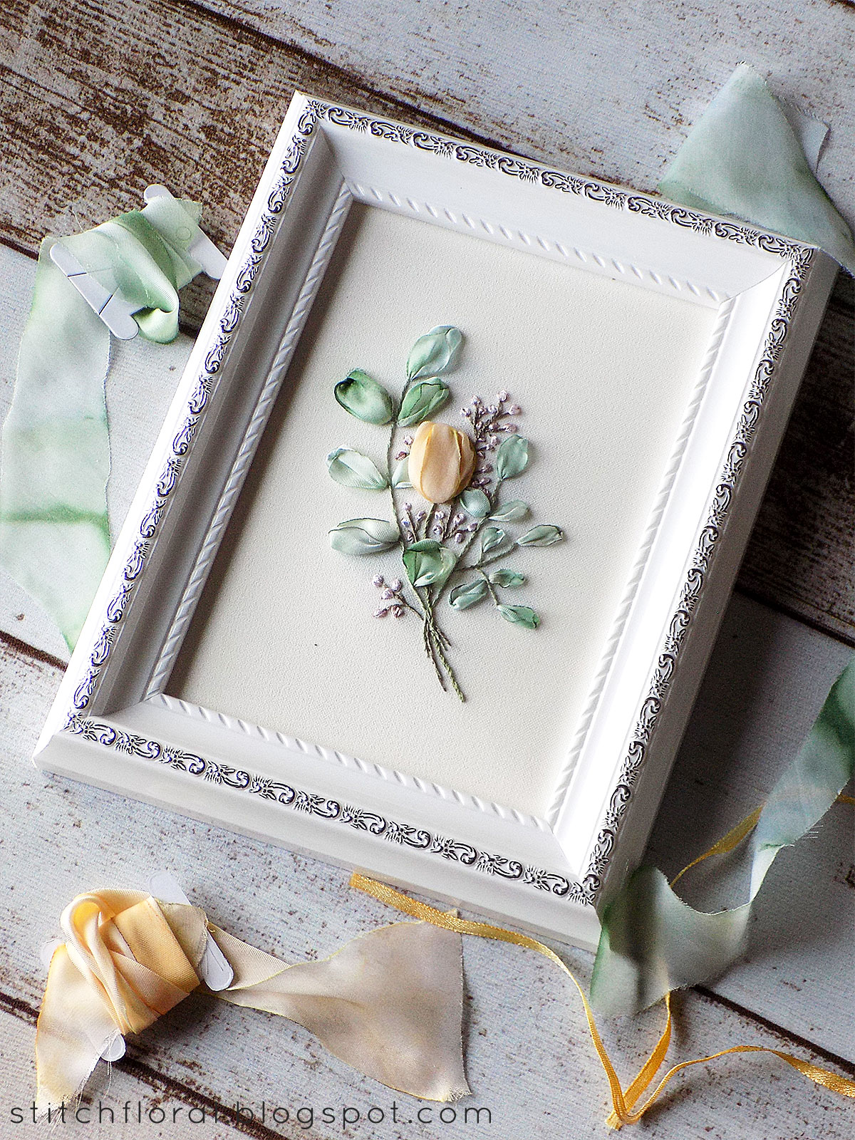 How to frame hand carolrdavisr tutorial  stitch floral