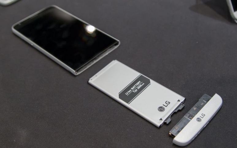 Geriausi smartfonai, su nuimamais akumuliatoriais LG G5