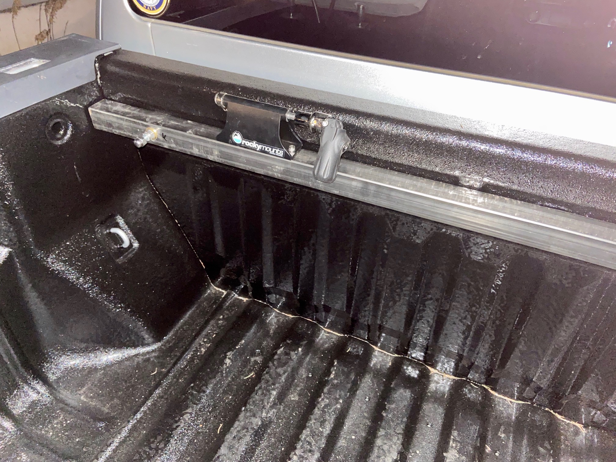 Linex under bed rail caps Chevy Colorado & GMC Canyon