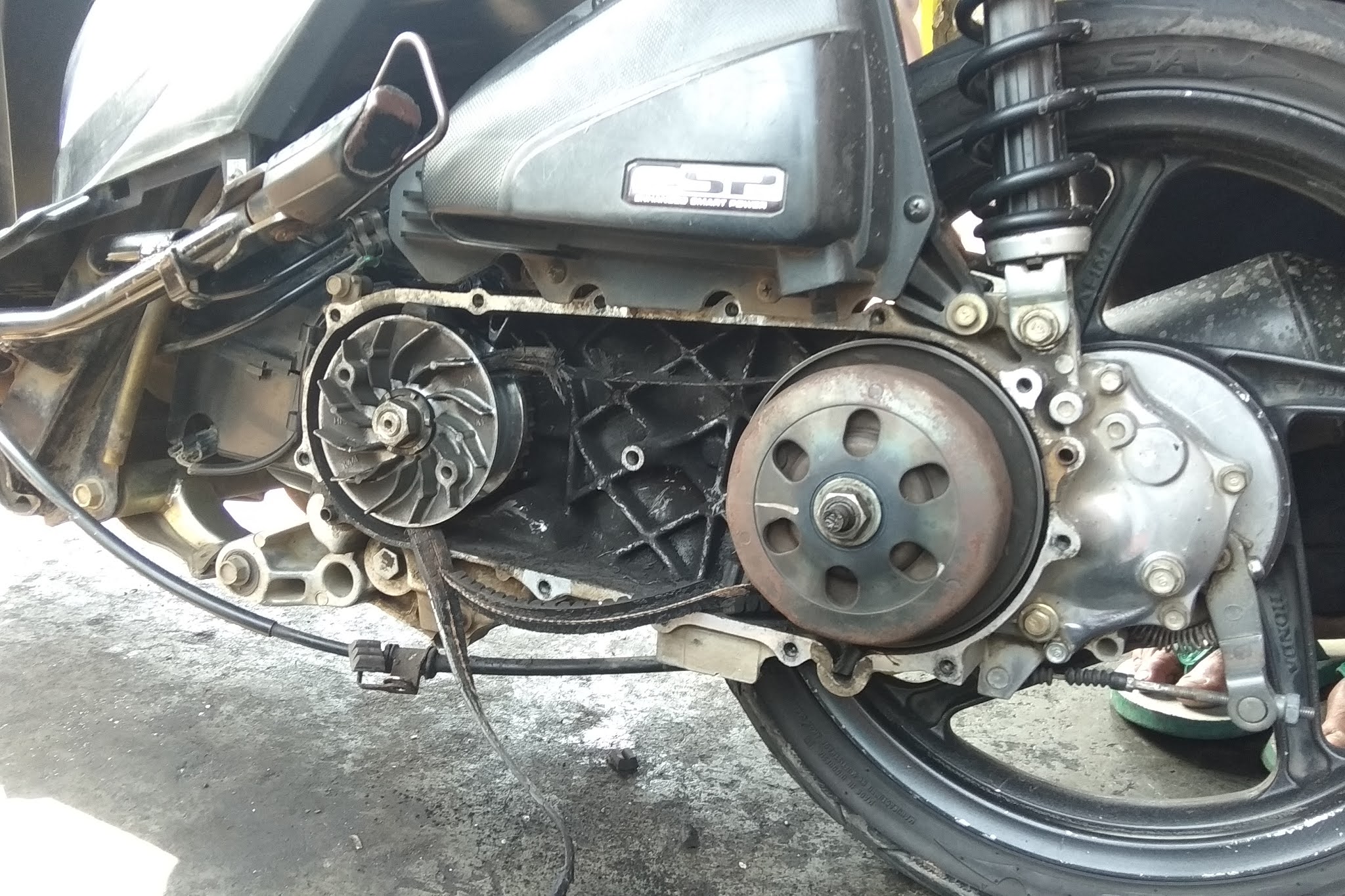 HatiHati! Ini Penyebab Venbelt Motor Matic Putus