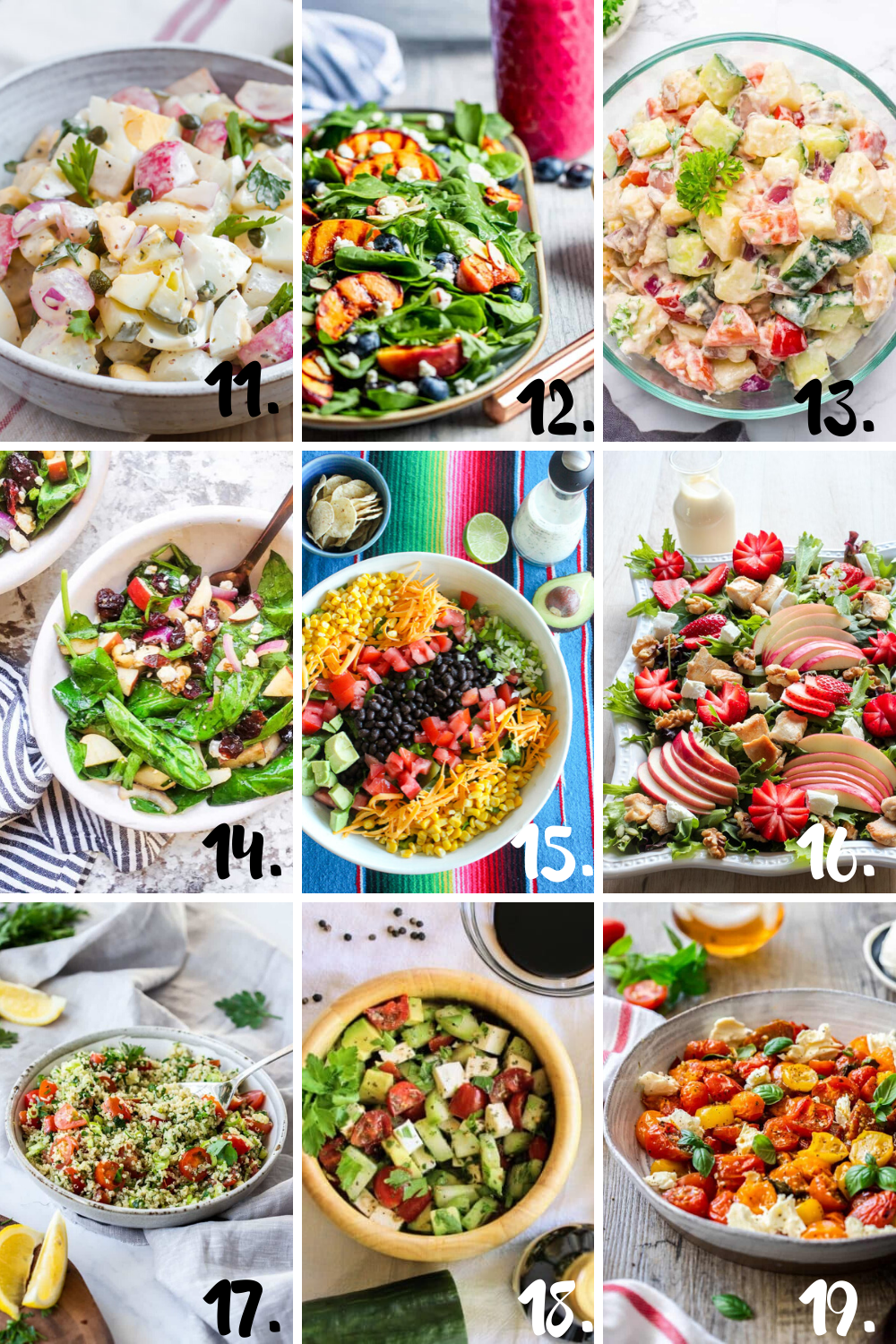 70 Summer Salad Recipe Ideas - Ecomomical