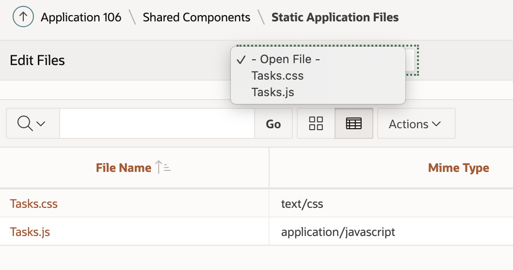 Using Static Files in APEX has never been easier