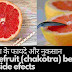 जानिए चकोतरा खाने के हैरान कर देने वाले फायदे - grapefruit(chakotra) benefits and side effect in hindi