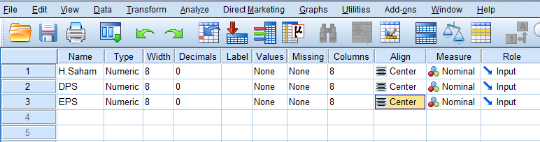 Cara Uji Autokorelasi Menggunakan SPSS - matabaraja.com mendefinisikan variabel di spss statistik