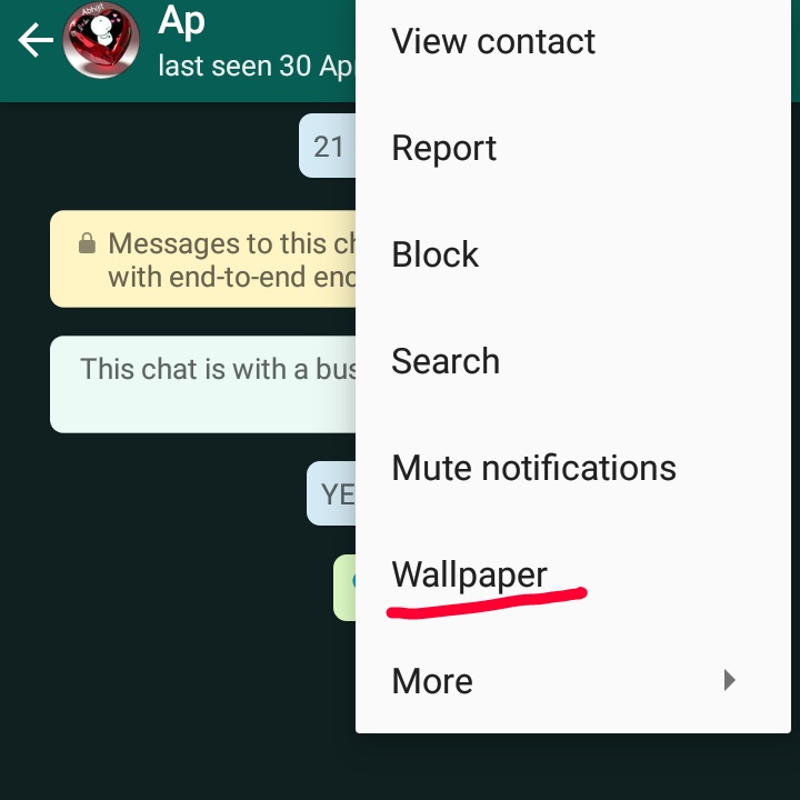 Whatsapp चा Wallpaper कसा बदलावा. How to set whatsapp wallpapers