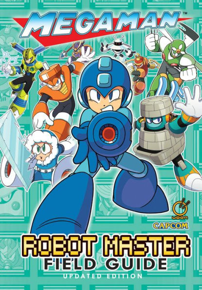 Rockman Corner Hardcover Robot Master Field Guide with Mega Man
