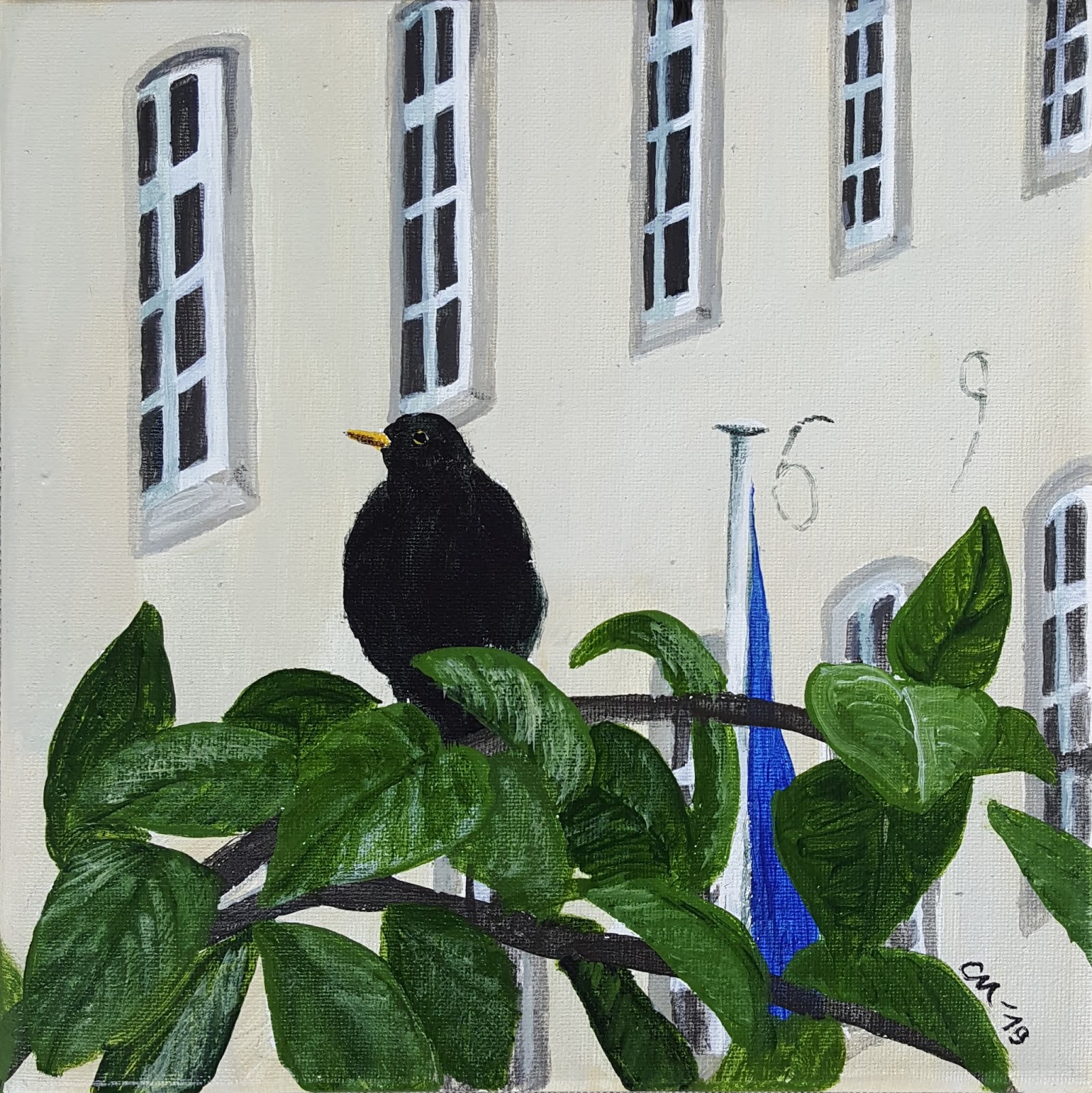 Daily Painting Carola Mehring Juni 2019