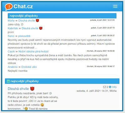 Diskuze na Chat.cz
