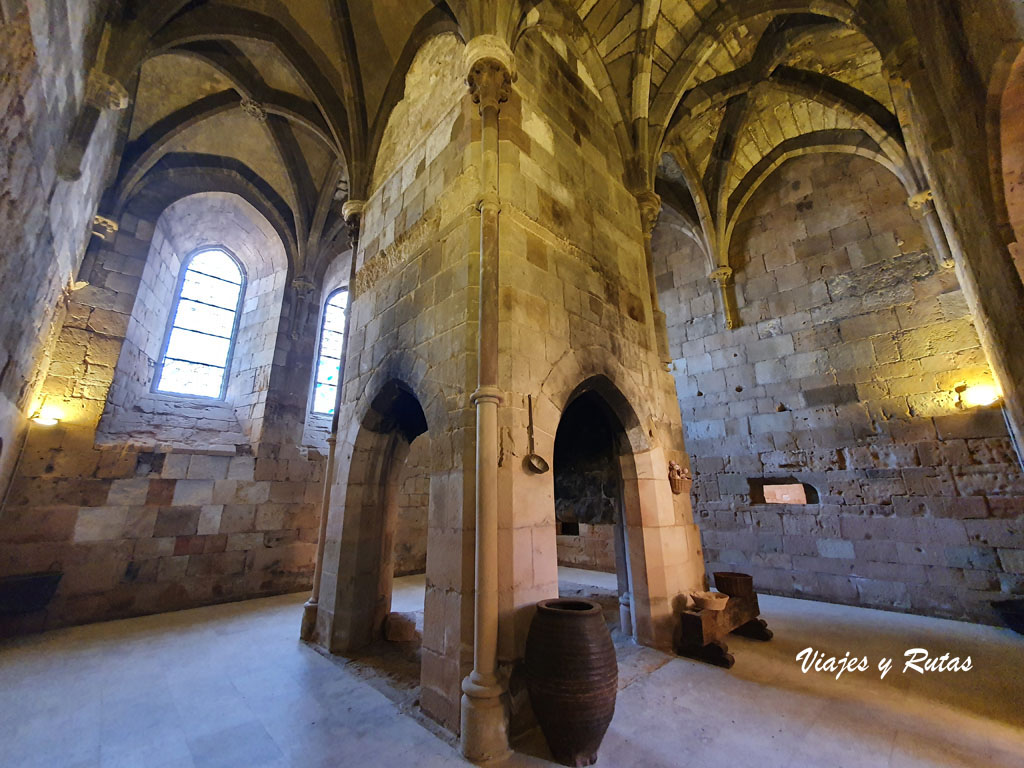 Cocina del Monasterio de Santa María de la Huerta