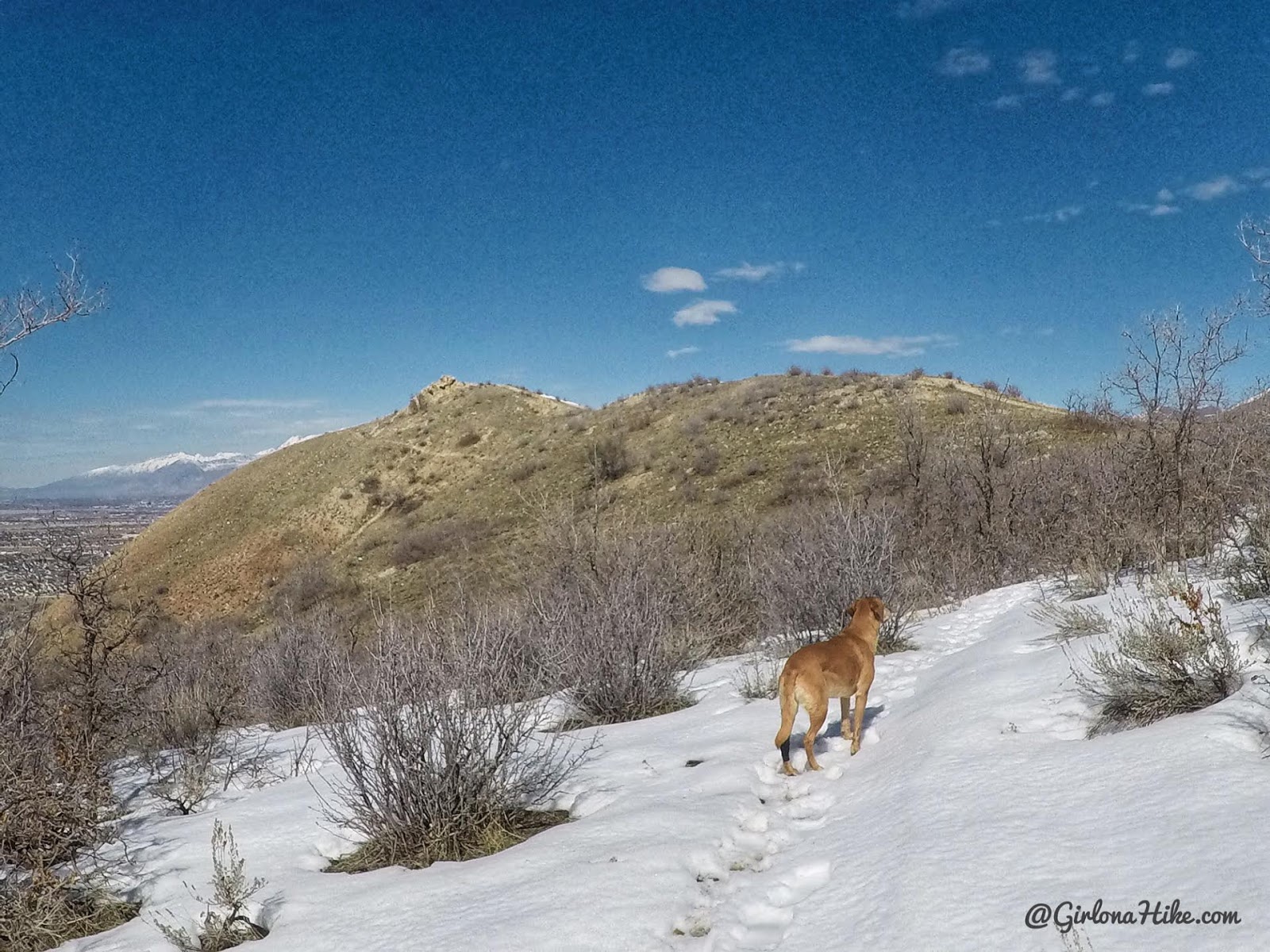 Hiking to the Spanish Fork Cross Girl on a Hike