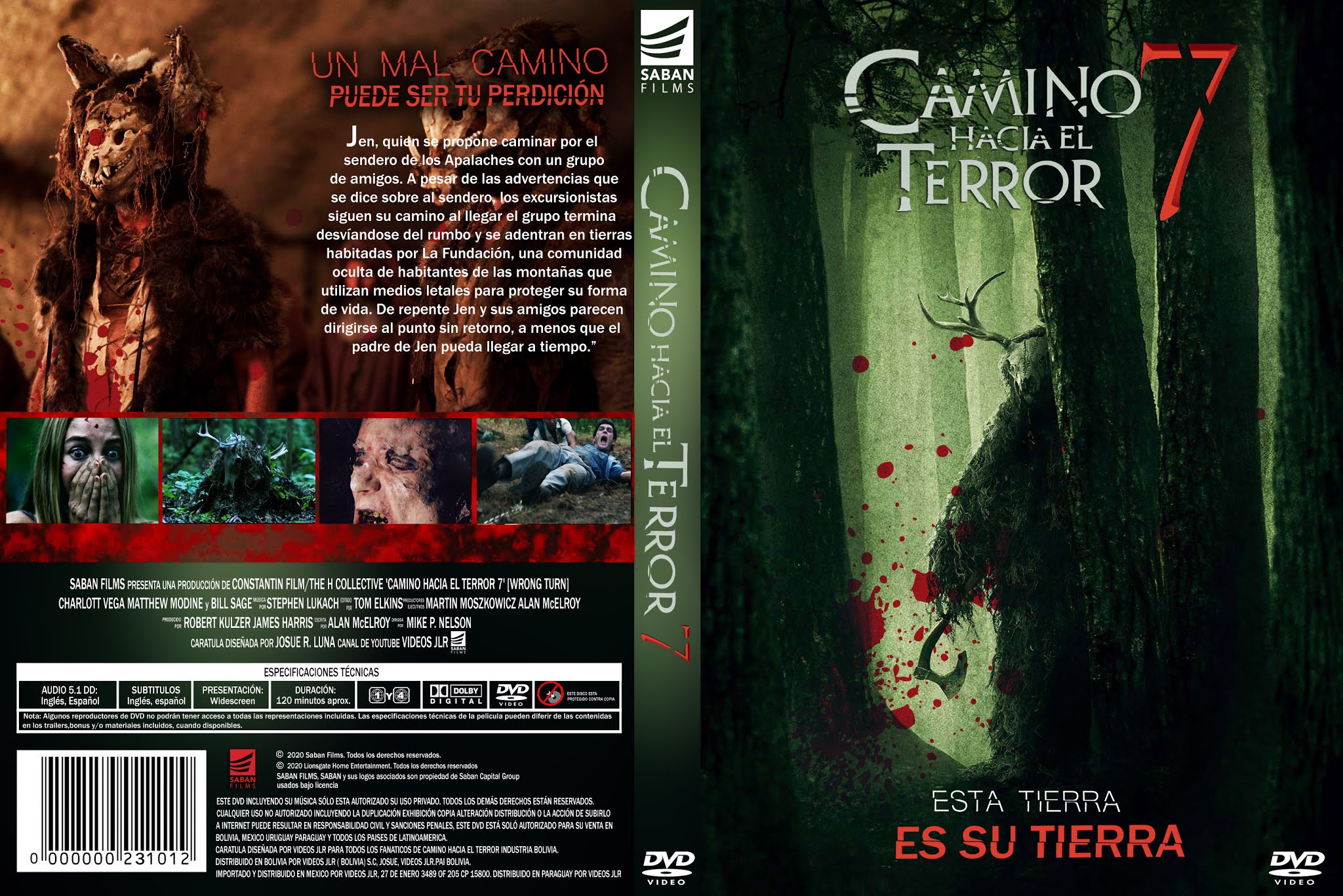 CAMINO HACIA EL TERROR 7 COVER CARATULA CAMINO HACIA EL TERROR 7 COVER CARATULA