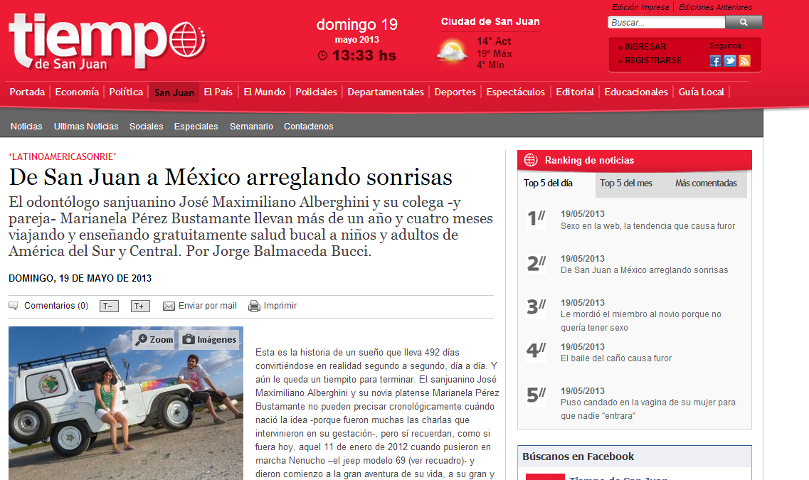 Diario Tiempo De San Juan 2025