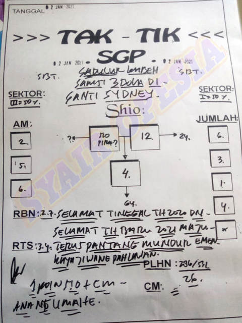 Syair Sgp Sabtu 2 Januari 2021 Royal Syair