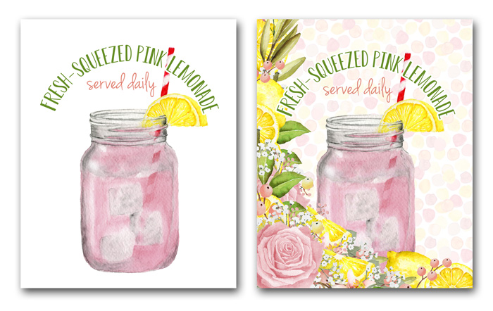 Free Pink Lemonade Printables I Should Be Mopping The Floor