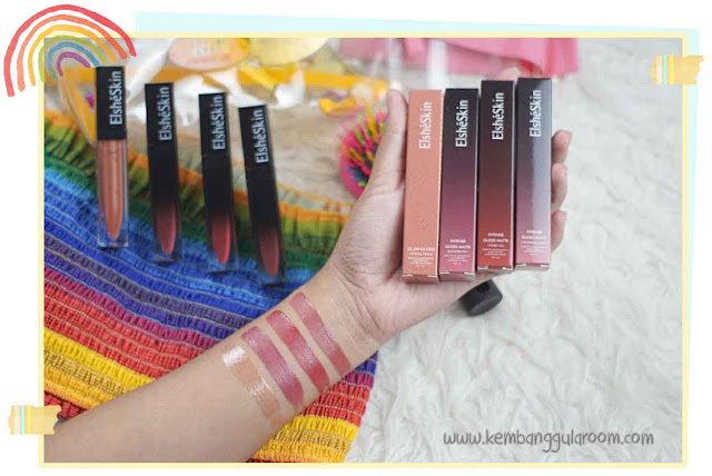 elsheskin intense gloss matte dan glam gloss