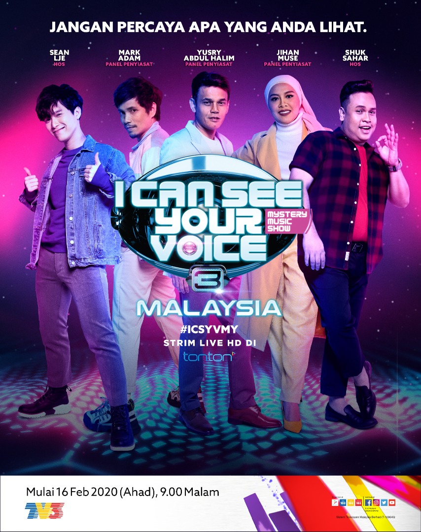 I Can See Your Voice Malaysia Musim Ke 3 [ICSYVM3] [Full Episod