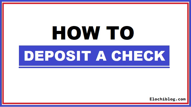 How to Deposit a Check Online