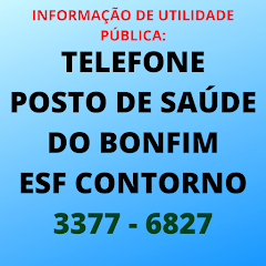 TELEFONE POSTO DE SAÚDE DO BONFIM