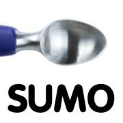 Sumo Solid Stainless Steel Ice Cream Scoop 