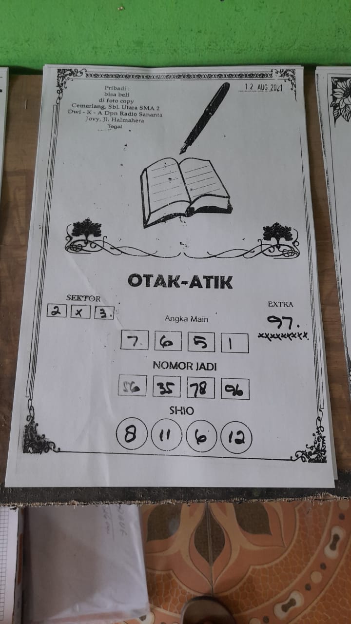 Kode syair togog hongkong kamis 12 agustus 2021 KODE