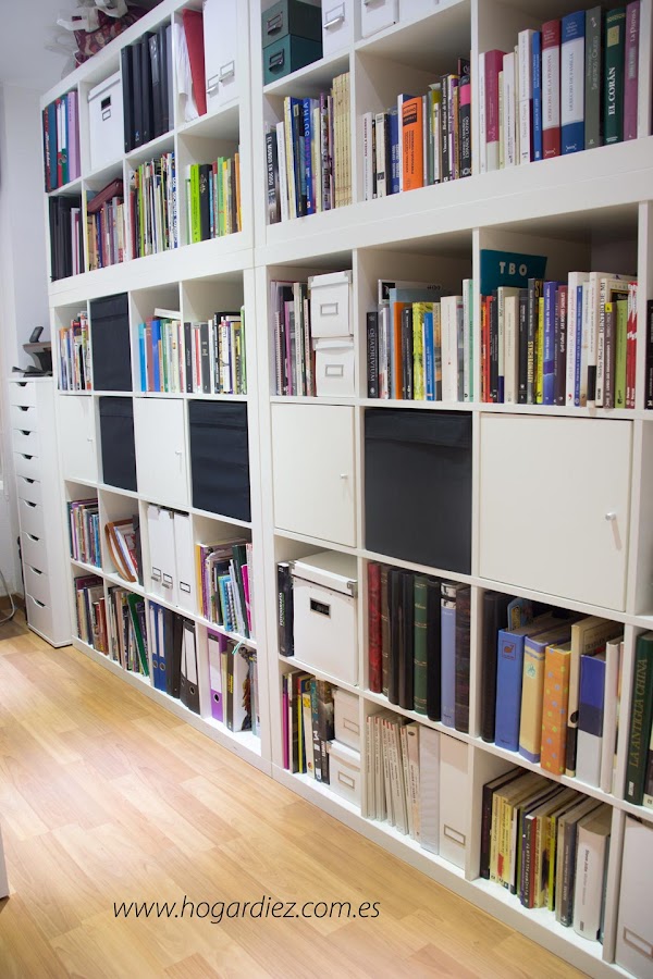 Ordenar libros en casa