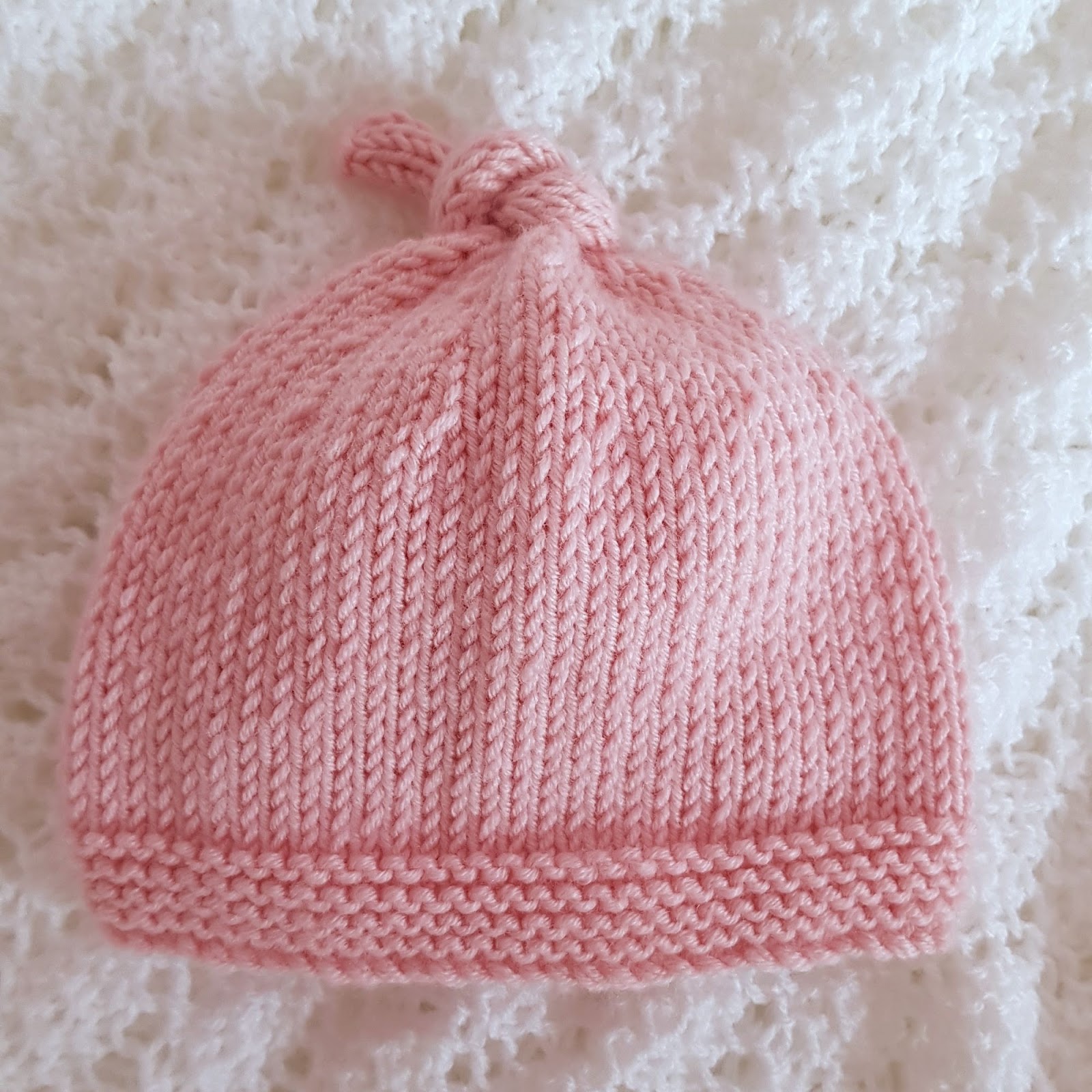 A Playful Stitch: Knitted Baby Hat