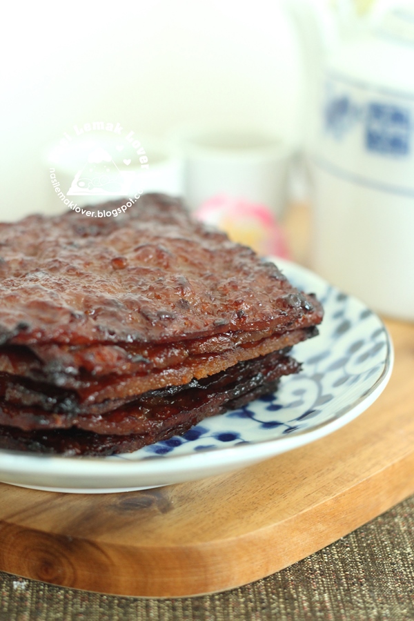 Nasi Lemak Lover Homemade Chinese Pork Jerky (Bak Kwa) New recipe_2017
