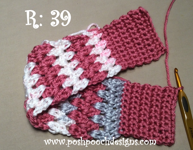 Posh Pooch Designs Chunky Reflective Yarn Headband Crochet Pattern